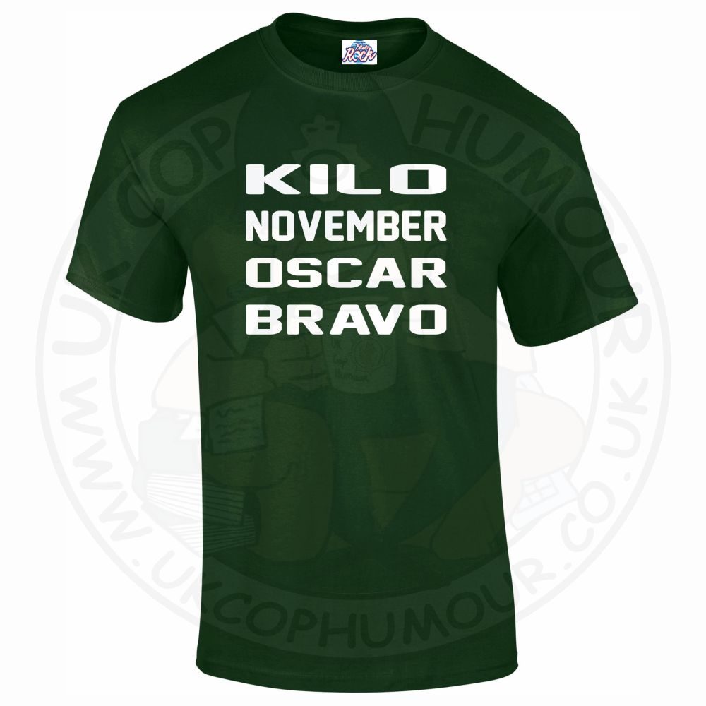 Mens Kilo November Oscar Bravo T-Shirt - Image 3