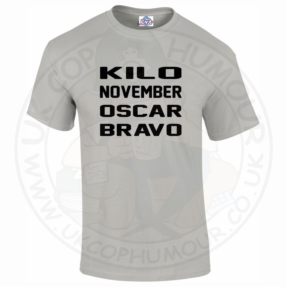 Mens Kilo November Oscar Bravo T-Shirt - Image 6