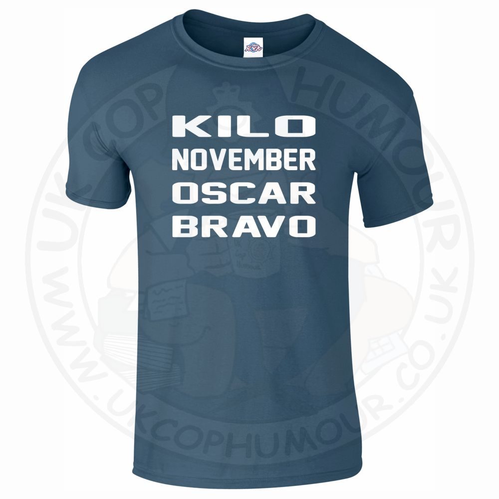 Mens Kilo November Oscar Bravo T-Shirt - Image 7