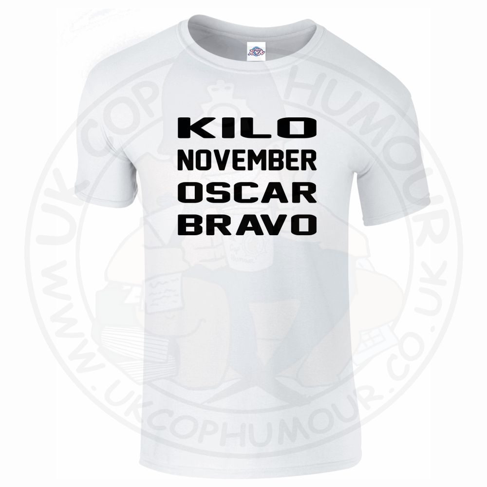 Mens Kilo November Oscar Bravo T-Shirt - Image 17