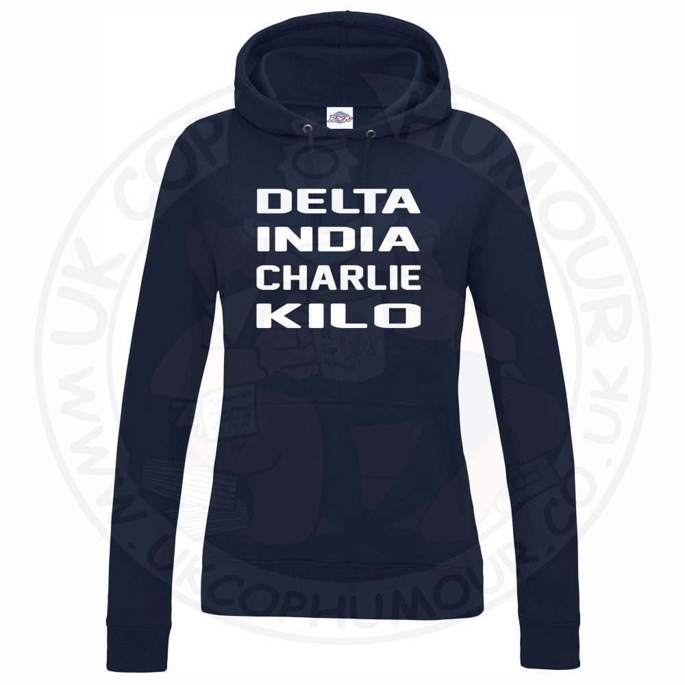 Womens Delta India Charlie Kilo Hoodie - Image 8