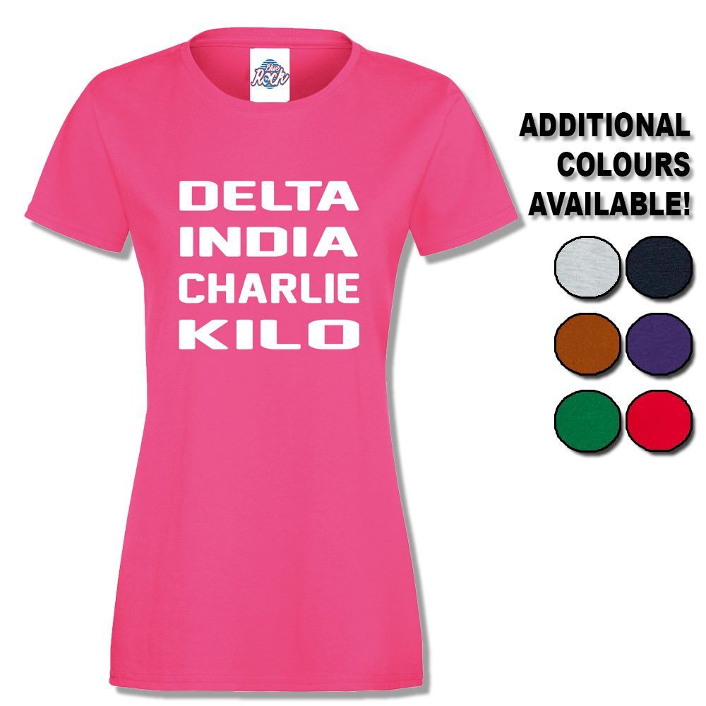 Womens Delta India Charlie Kilo T-Shirt