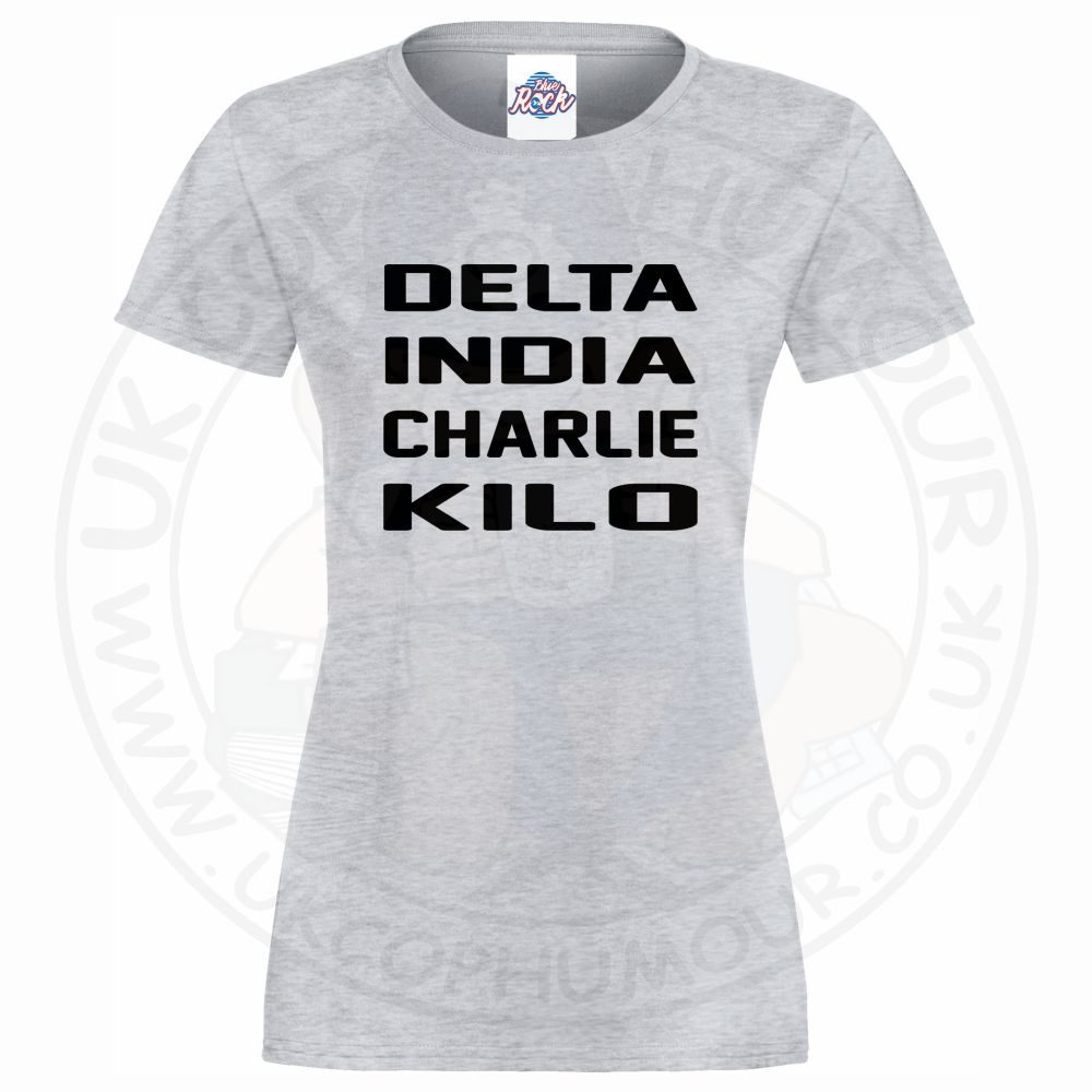 Womens Delta India Charlie Kilo T-Shirt - Image 4