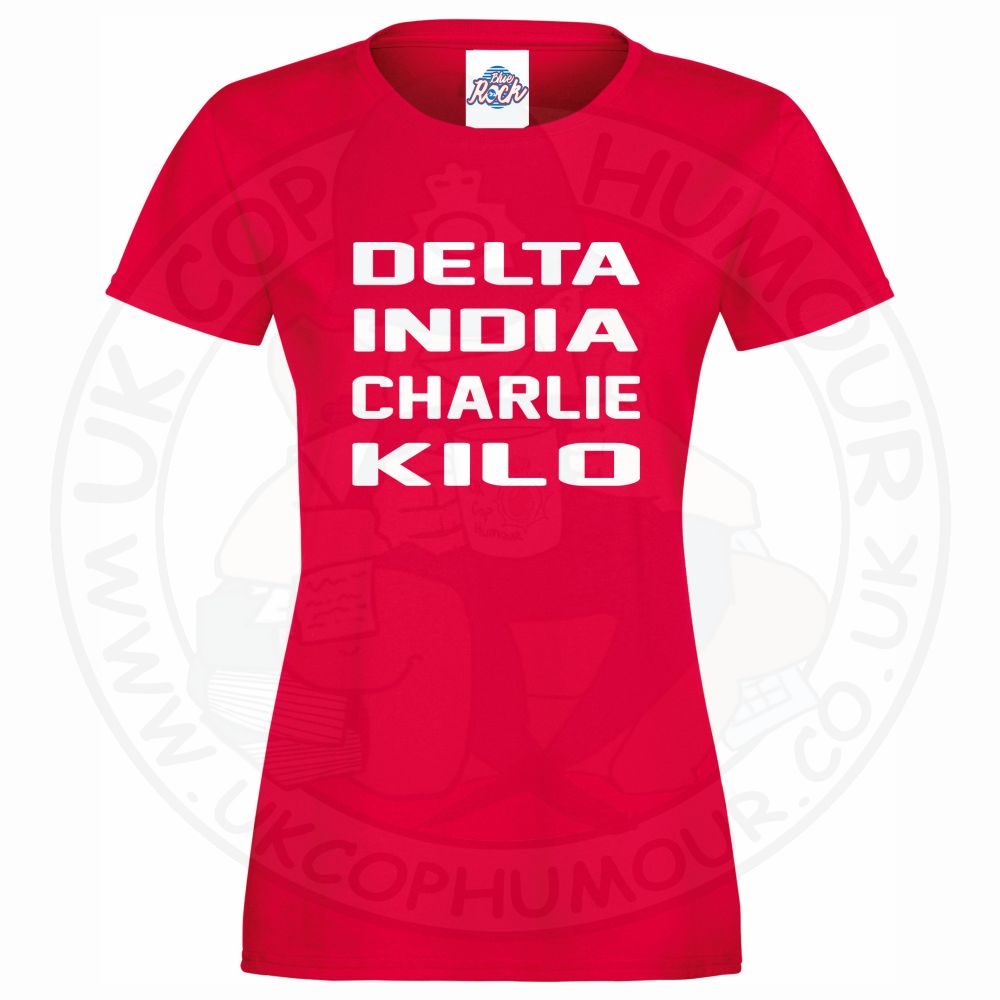 Womens Delta India Charlie Kilo T-Shirt - Image 7