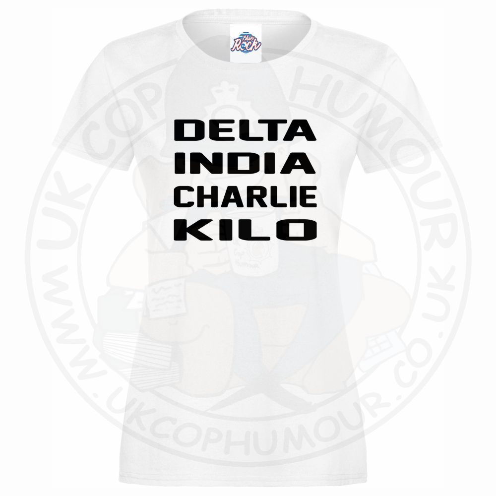 Womens Delta India Charlie Kilo T-Shirt - Image 9