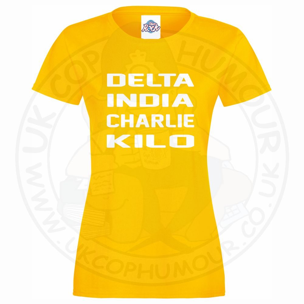 Womens Delta India Charlie Kilo T-Shirt - Image 10