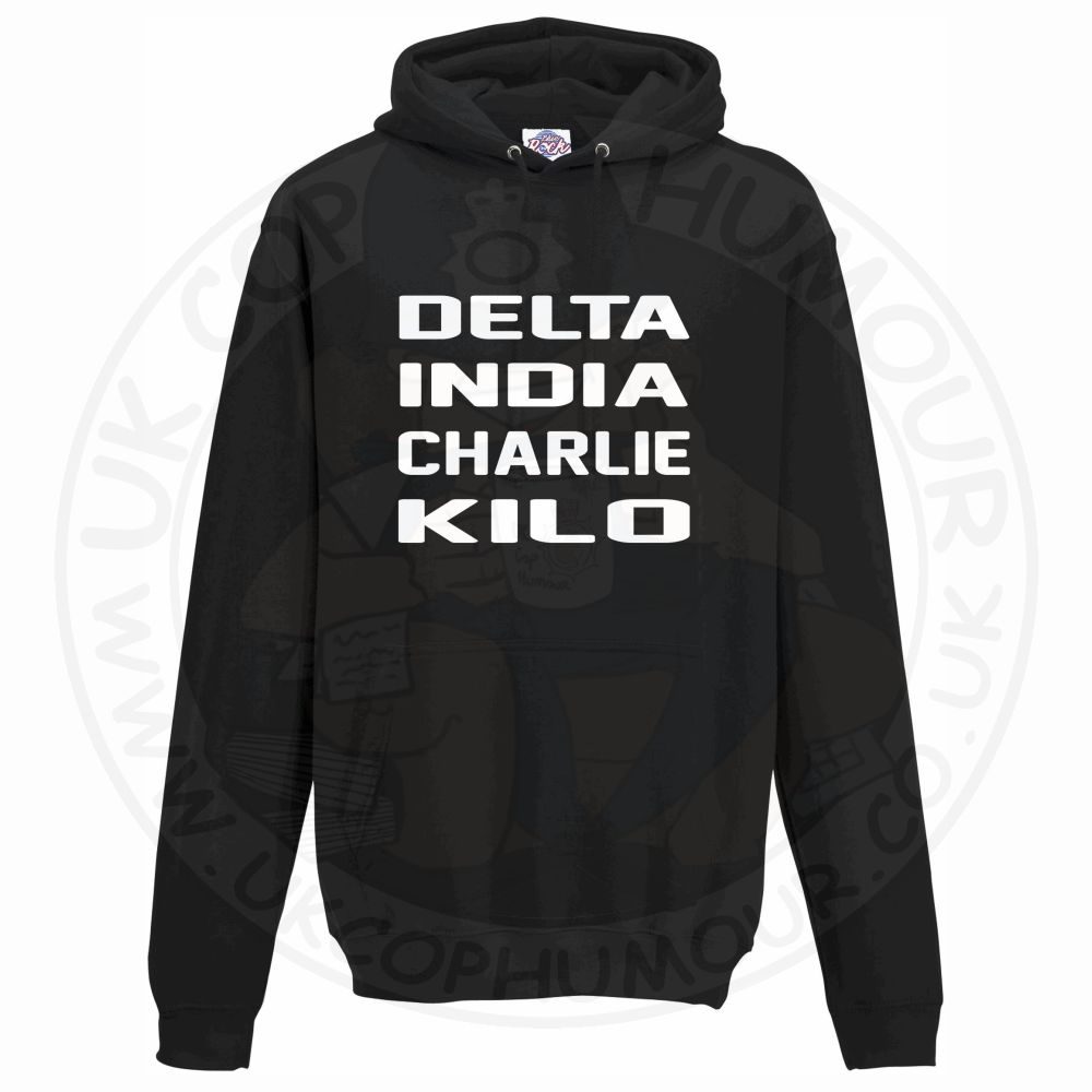 Unisex Delta India Charlie Kilo Hoodie - Image 3