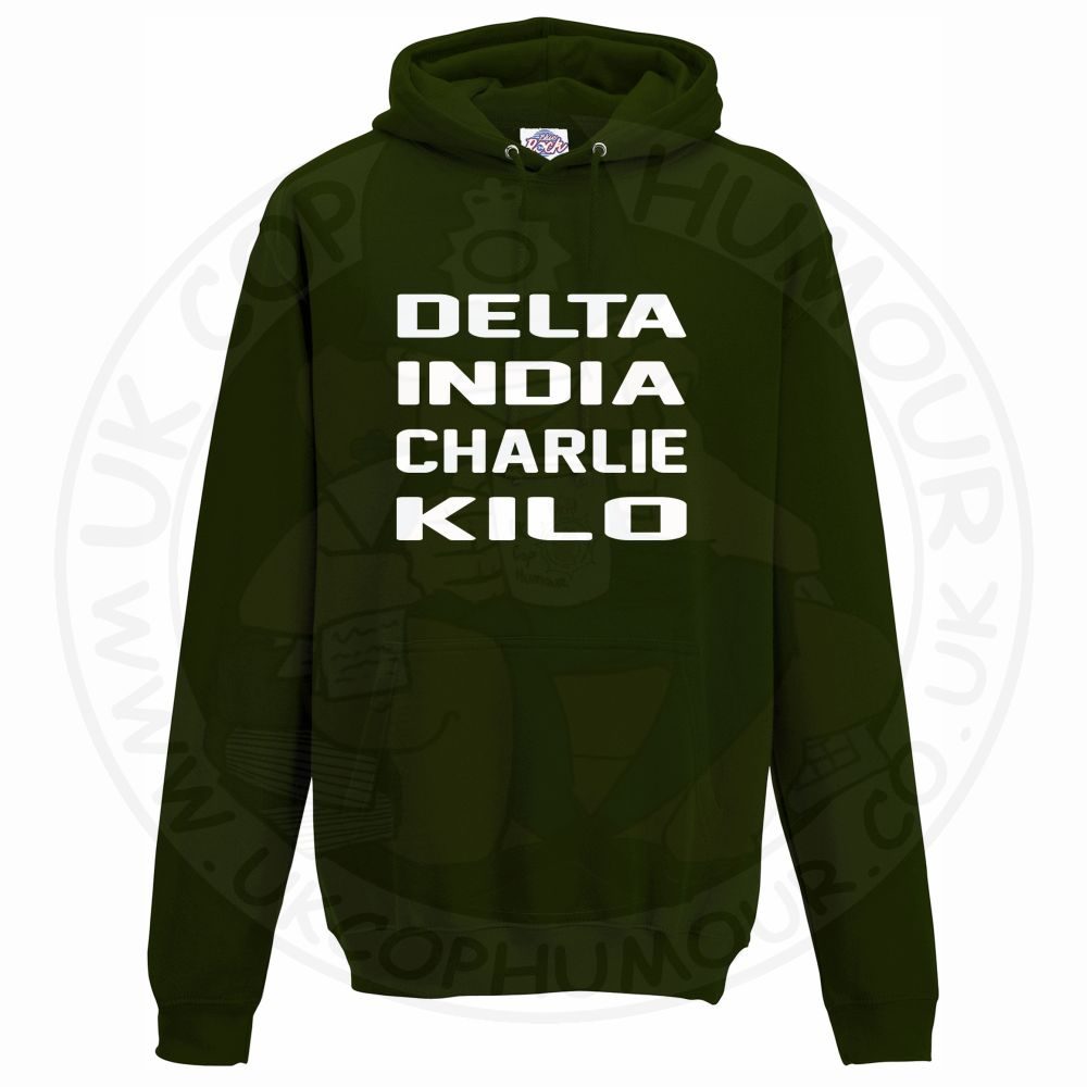 Unisex Delta India Charlie Kilo Hoodie - Image 4