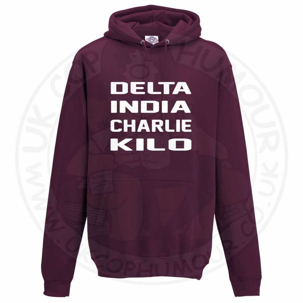 Unisex Delta India Charlie Kilo Hoodie - Image 7