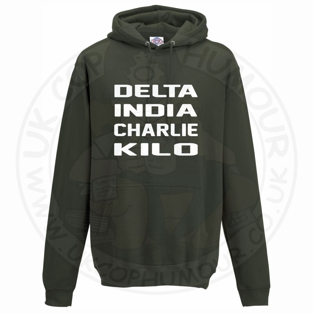 Unisex Delta India Charlie Kilo Hoodie - Image 9
