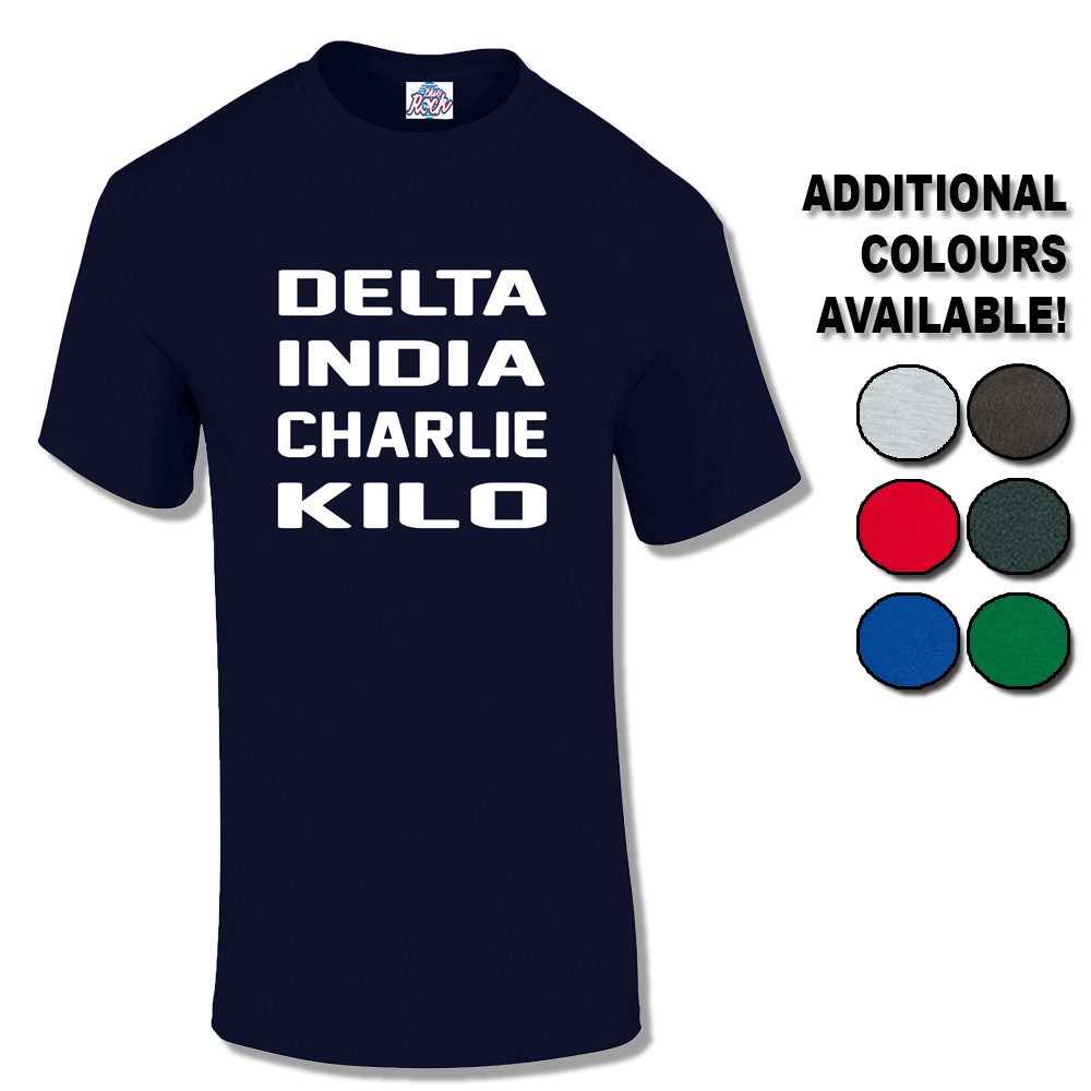 Mens Delta India Charlie Kilo T-Shirt