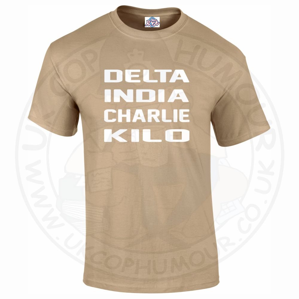 Mens Delta India Charlie Kilo T-Shirt - Image 5