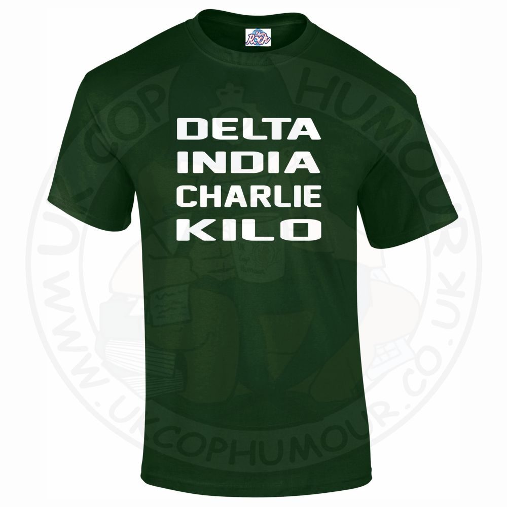 Mens Delta India Charlie Kilo T-Shirt - Image 3