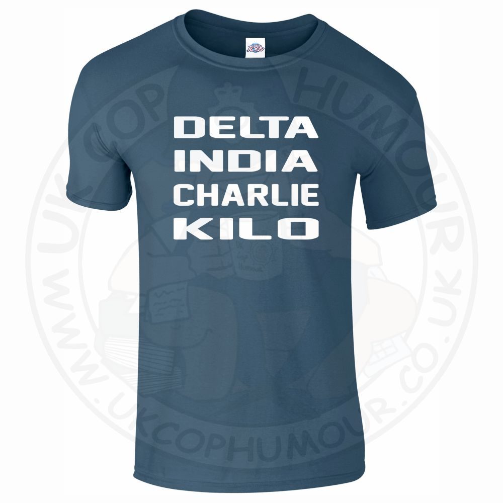 Mens Delta India Charlie Kilo T-Shirt - Image 7