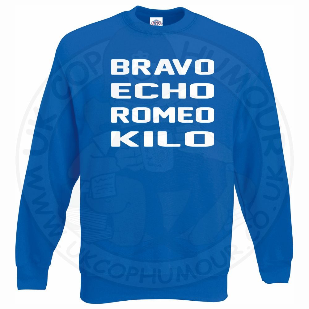 Bravo Echo Romeo Kilo Sweatshirt - Image 8