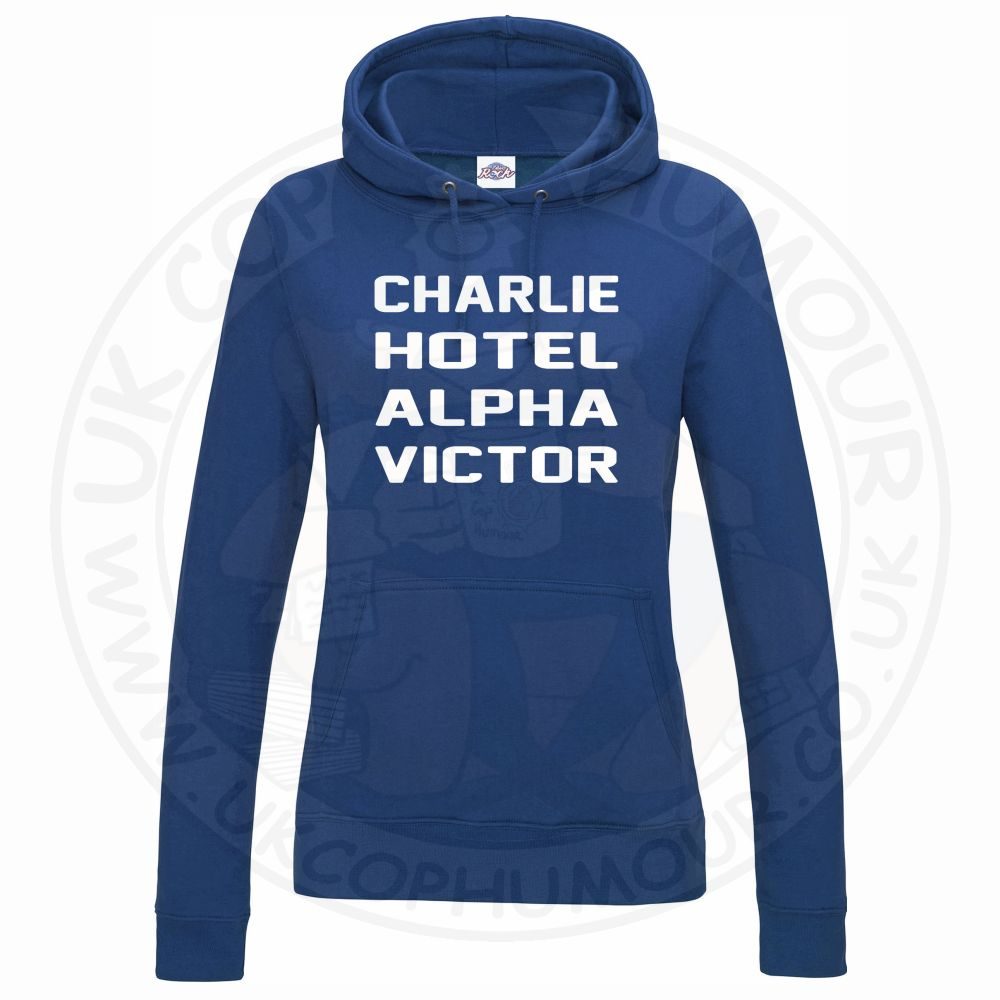 Womens Charlie Hotel Alpha Victor Hoodie - Image 12