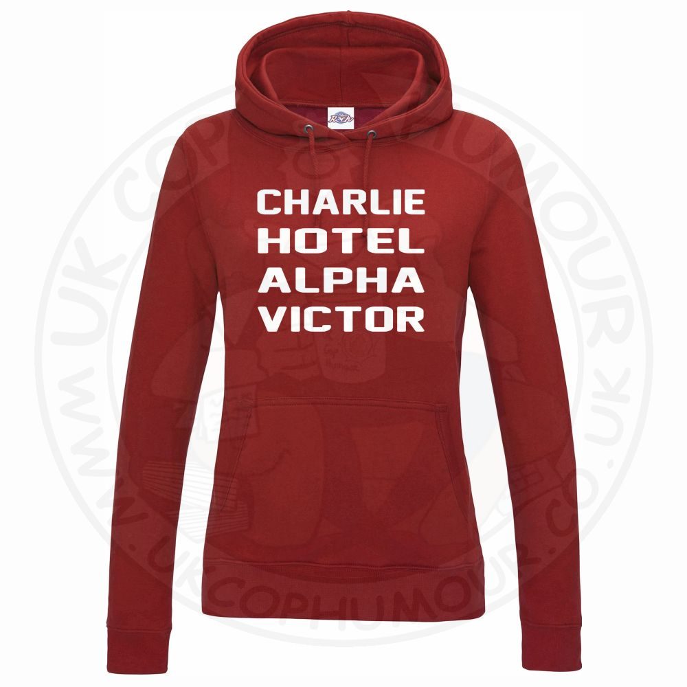 Womens Charlie Hotel Alpha Victor Hoodie - Image 11