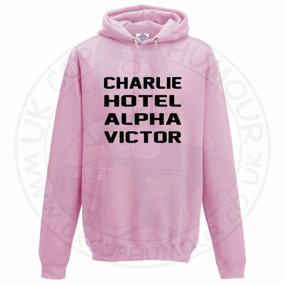 Unisex Charlie Hotel Alpha Victor Hoodie - Image 2
