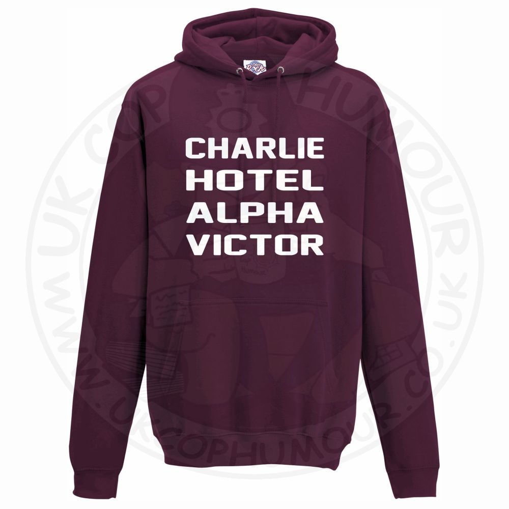 Unisex Charlie Hotel Alpha Victor Hoodie - Image 8