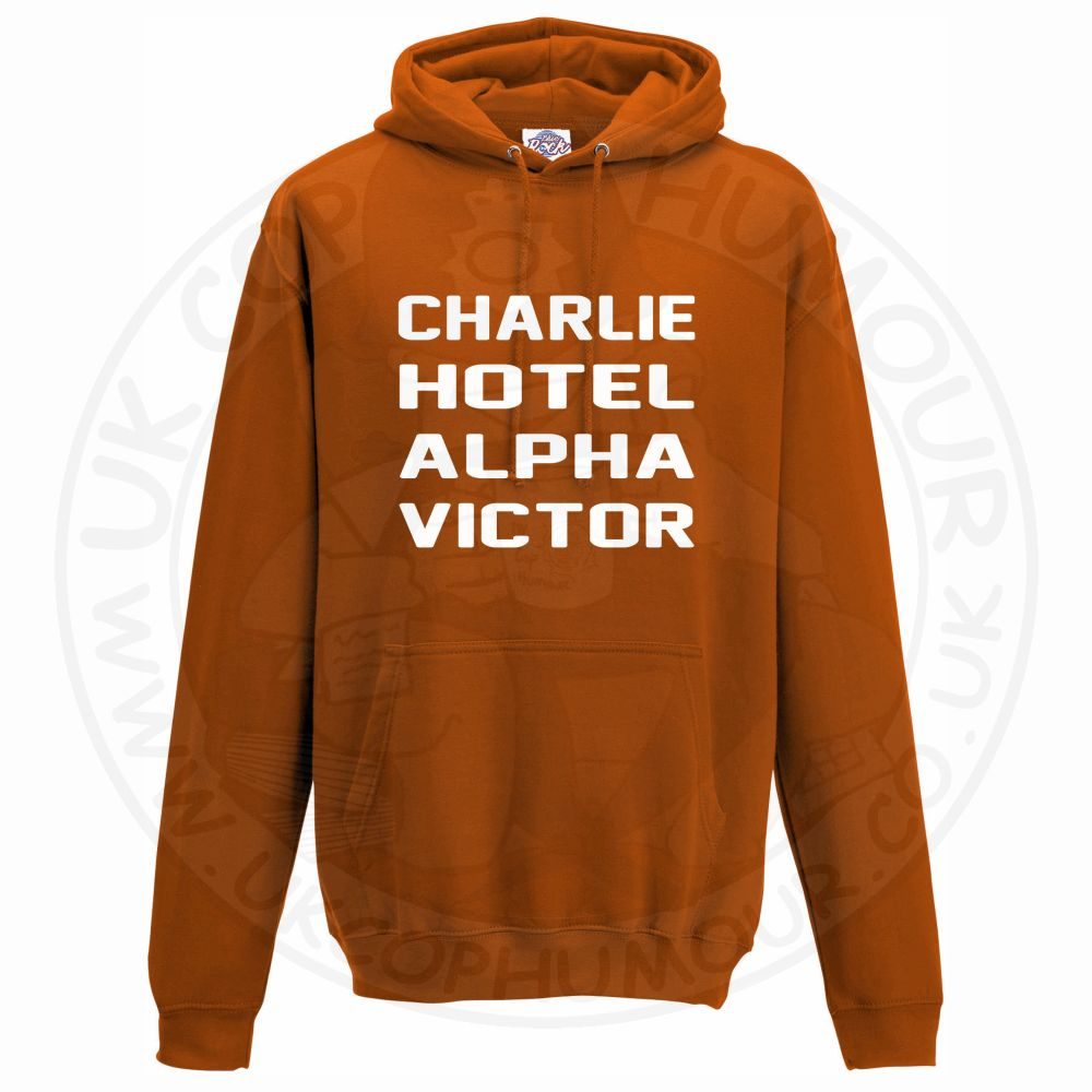 Unisex Charlie Hotel Alpha Victor Hoodie - Image 10