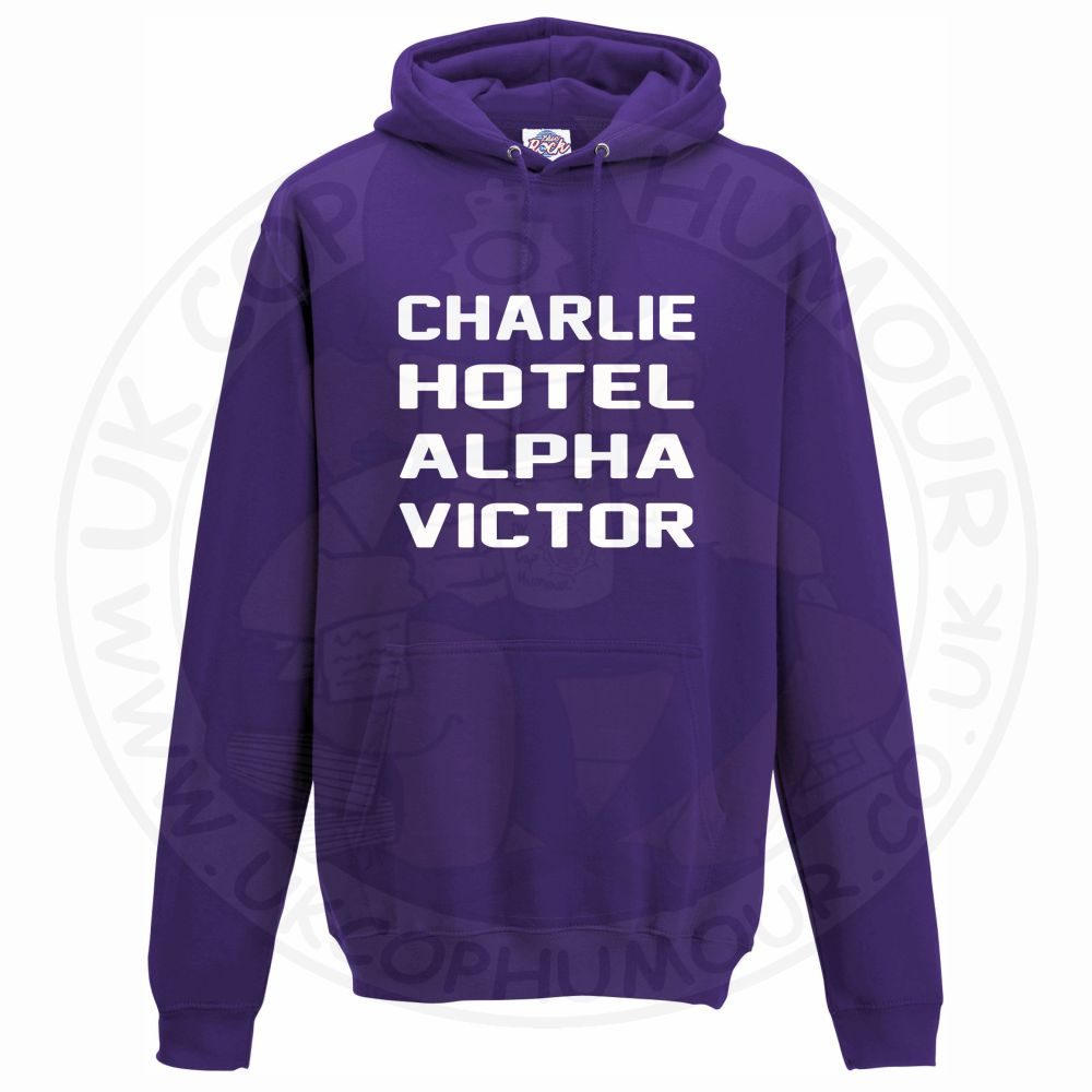 Unisex Charlie Hotel Alpha Victor Hoodie - Image 11
