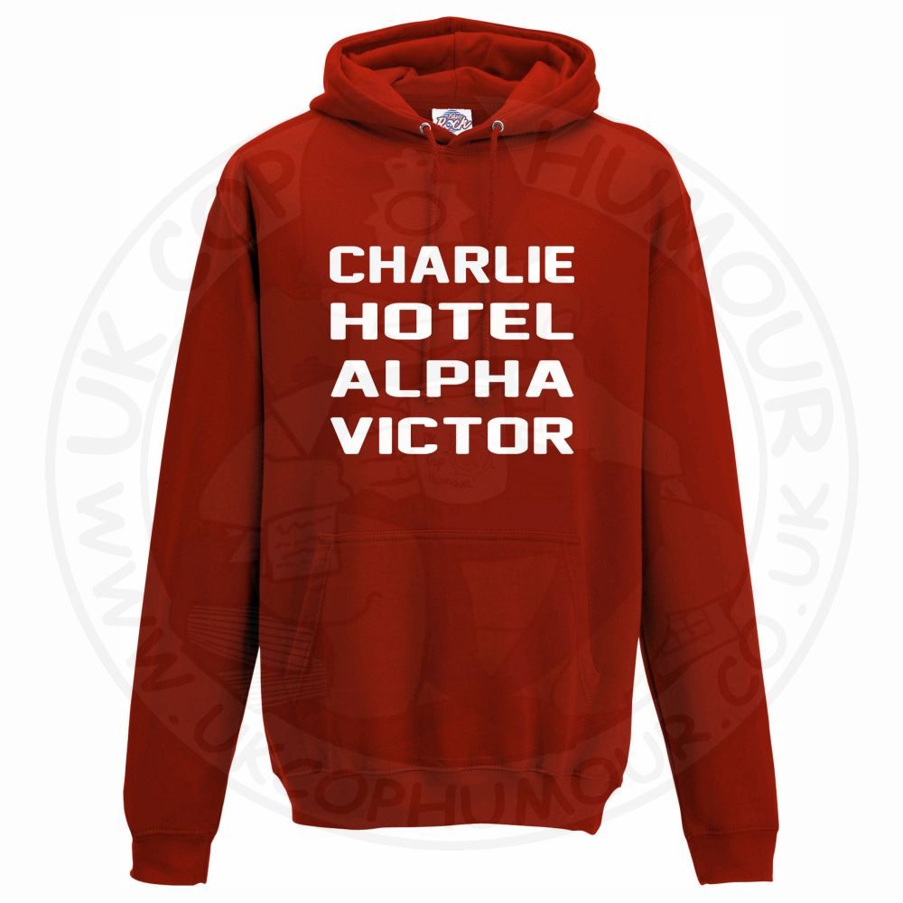 Unisex Charlie Hotel Alpha Victor Hoodie - Image 12