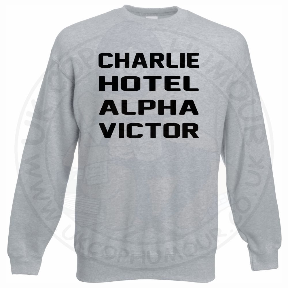 Charlie Hotel Alpha Victor Sweatshirt - Image 4