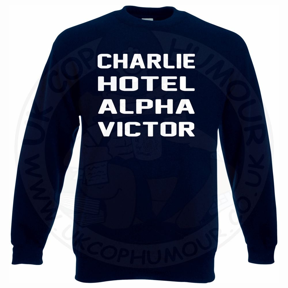 Charlie Hotel Alpha Victor Sweatshirt - Image 6