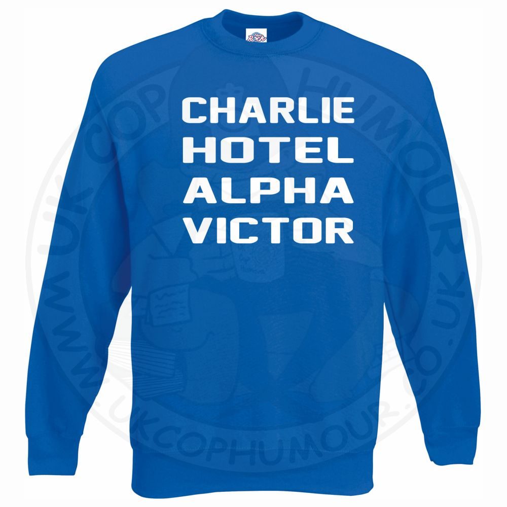 Charlie Hotel Alpha Victor Sweatshirt - Image 8