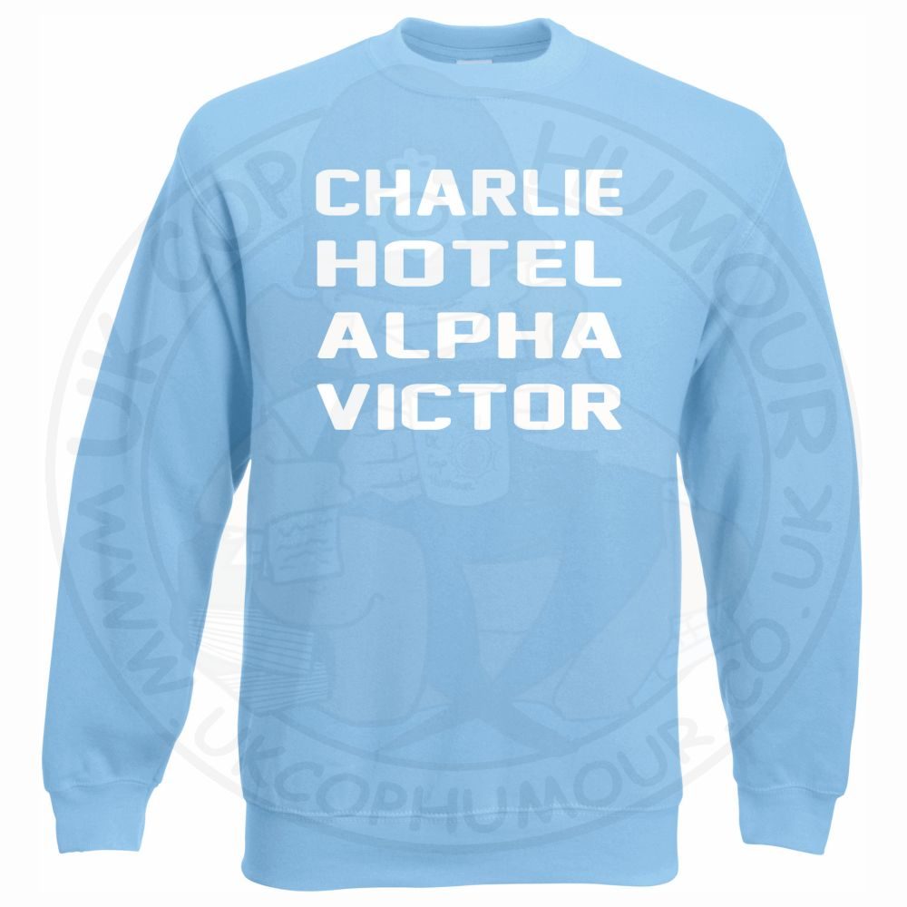 Charlie Hotel Alpha Victor Sweatshirt - Image 9