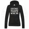 Womens Foxtrot Echo Charlie Kilo Hoodie - Image 2