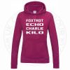 Womens Foxtrot Echo Charlie Kilo Hoodie - Image 5