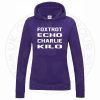 Womens Foxtrot Echo Charlie Kilo Hoodie - Image 10