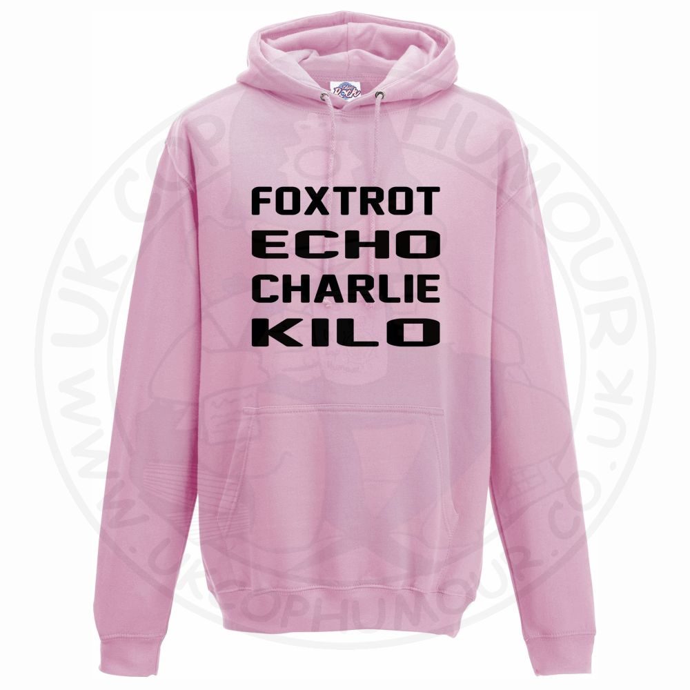 Unisex Foxtrot Echo Charlie Kilo Hoodie - Image 2