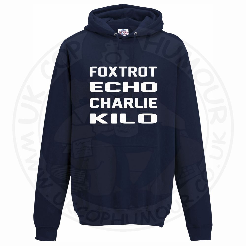 Unisex Foxtrot Echo Charlie Kilo Hoodie - Image 9