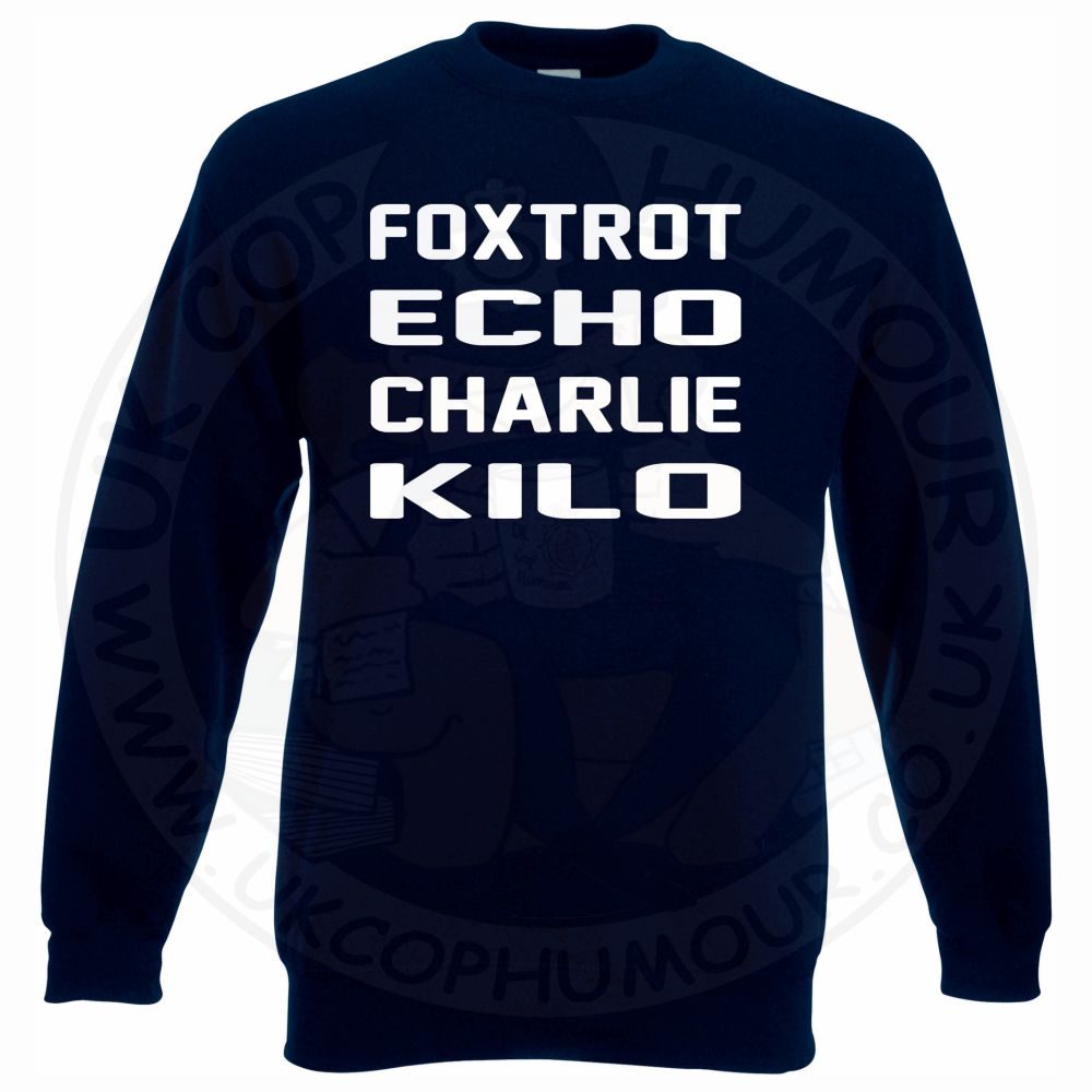 Foxtrot Echo Charlie Kilo Sweatshirt - Image 6