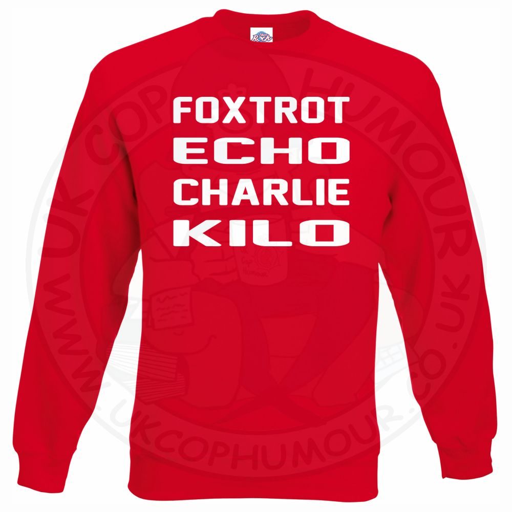 Foxtrot Echo Charlie Kilo Sweatshirt - Image 7