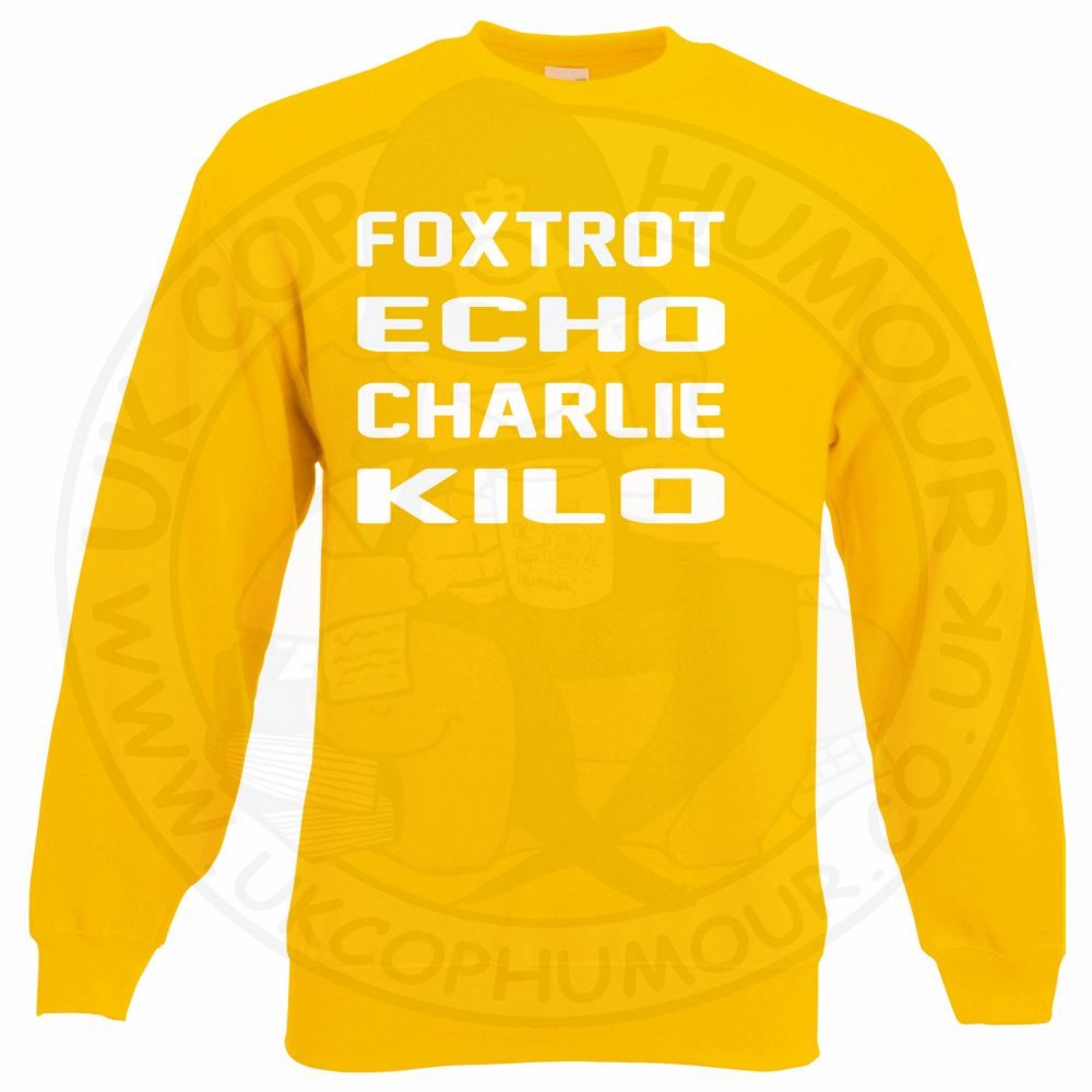 Foxtrot Echo Charlie Kilo Sweatshirt - Image 11