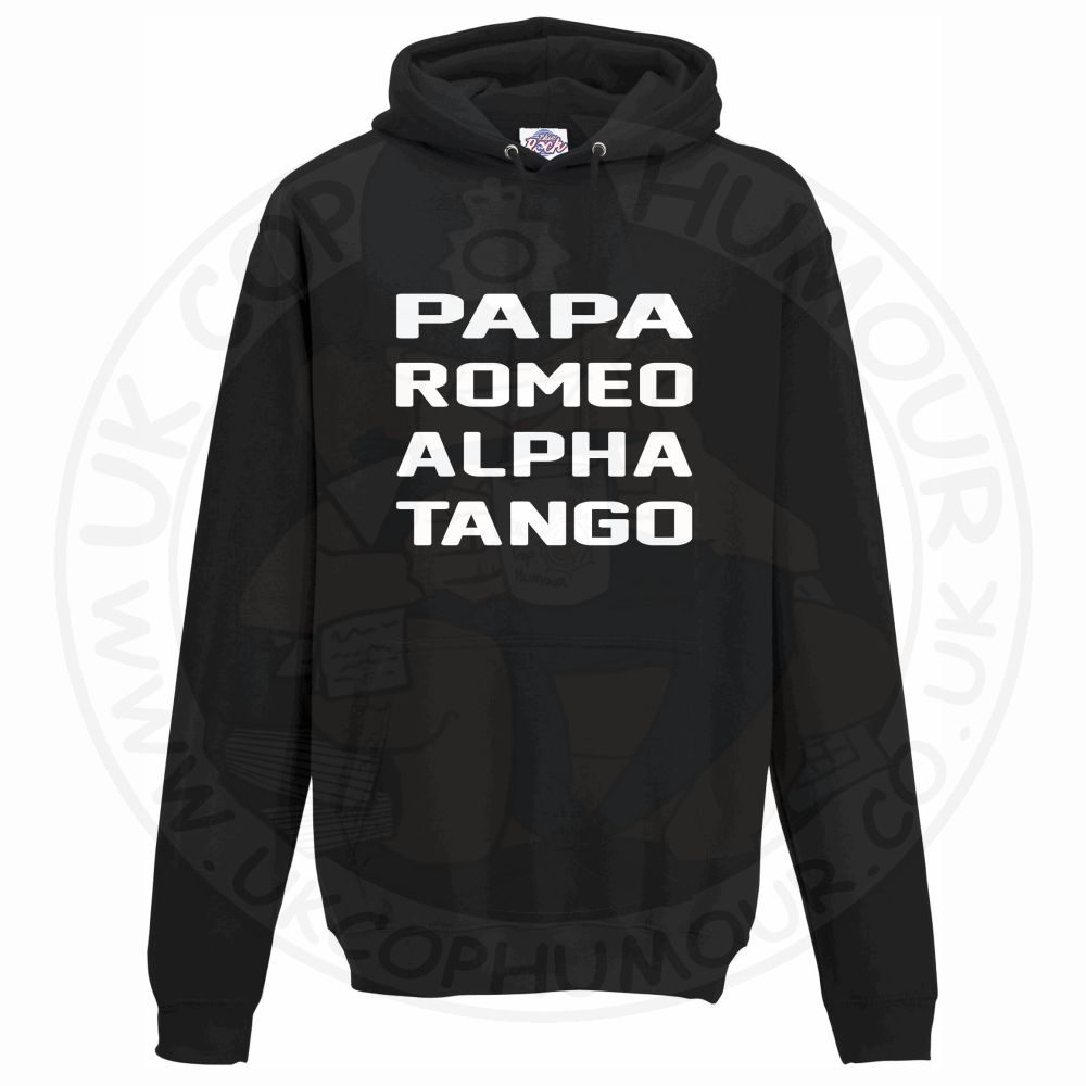 Unisex Papa Romeo Alpha Tango Hoodie - Image 3