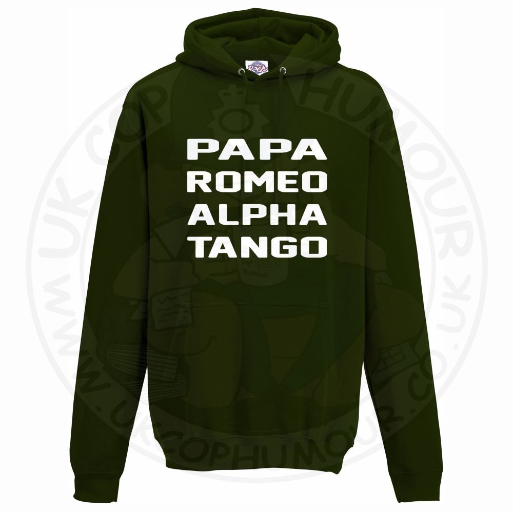 Unisex Papa Romeo Alpha Tango Hoodie - Image 4