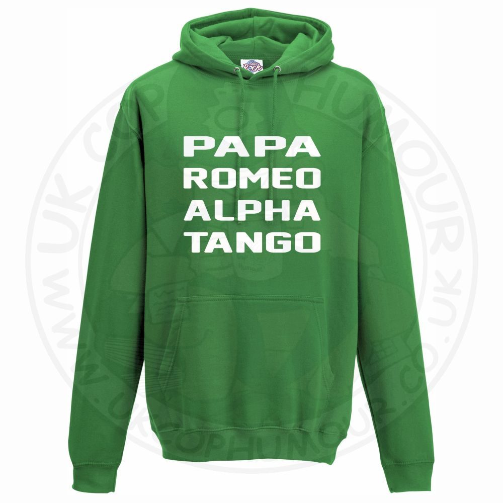Unisex Papa Romeo Alpha Tango Hoodie - Image 5