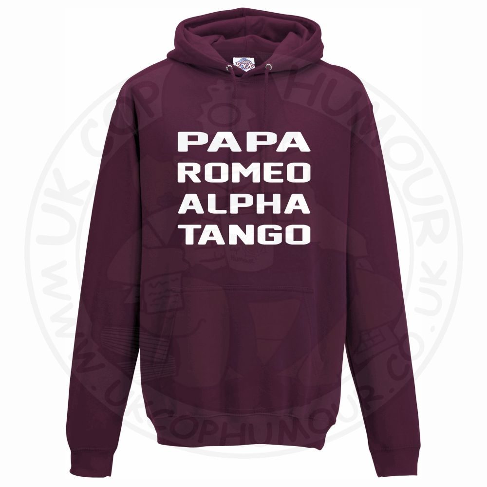 Unisex Papa Romeo Alpha Tango Hoodie - Image 8