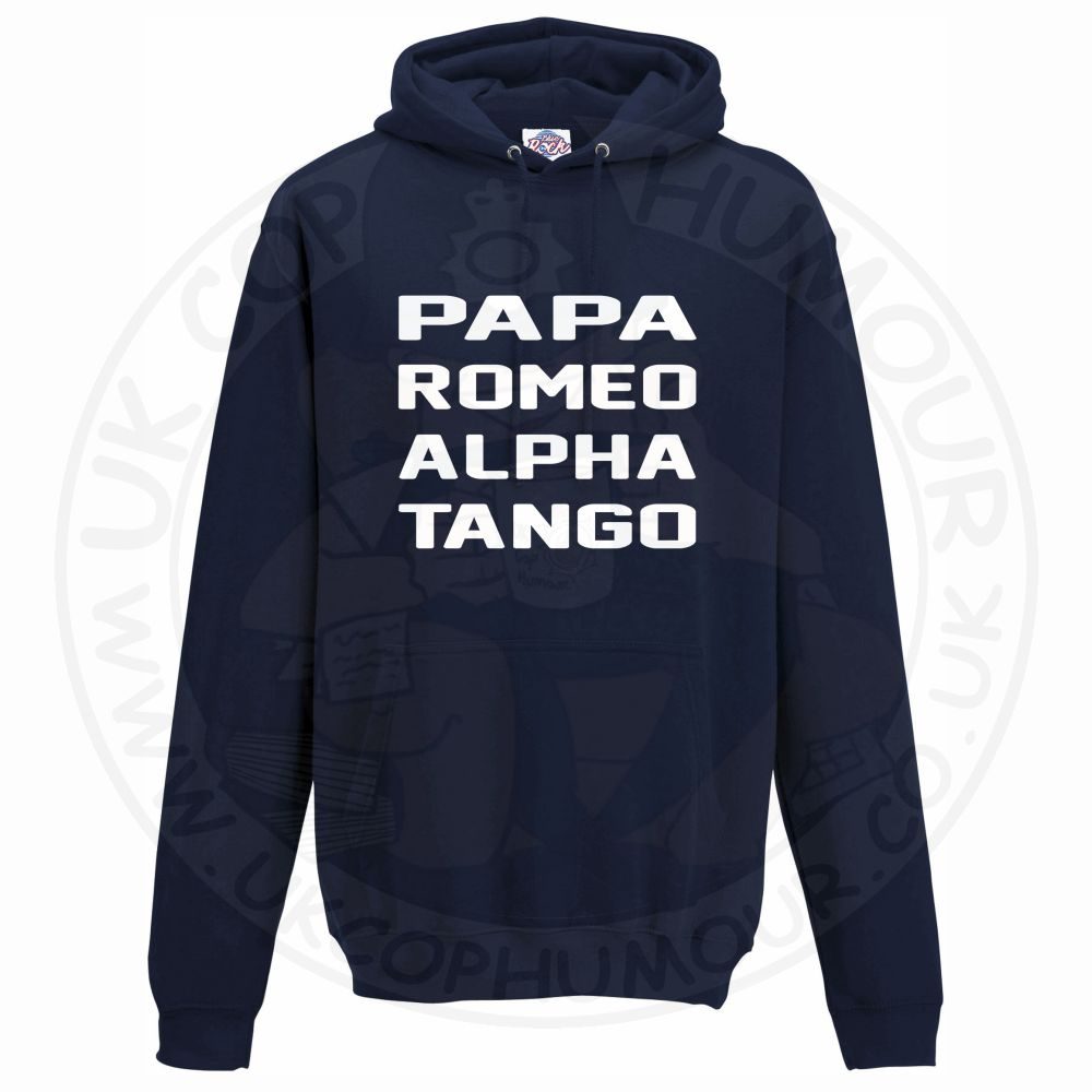 Unisex Papa Romeo Alpha Tango Hoodie - Image 9