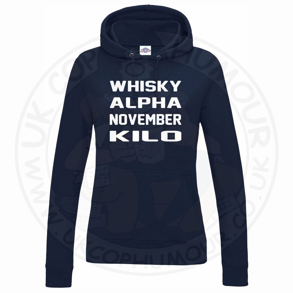 Womens Whiskey Alpha November Kilo Hoodie - Image 8