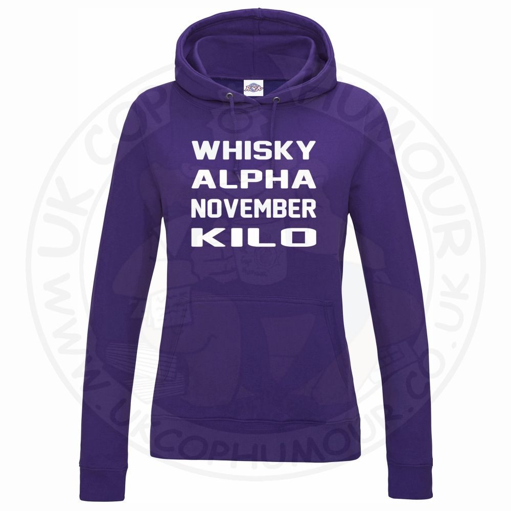 Womens Whiskey Alpha November Kilo Hoodie - Image 11