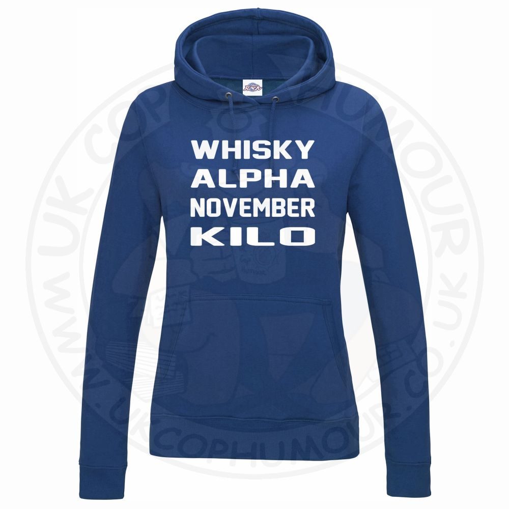 Womens Whiskey Alpha November Kilo Hoodie - Image 12