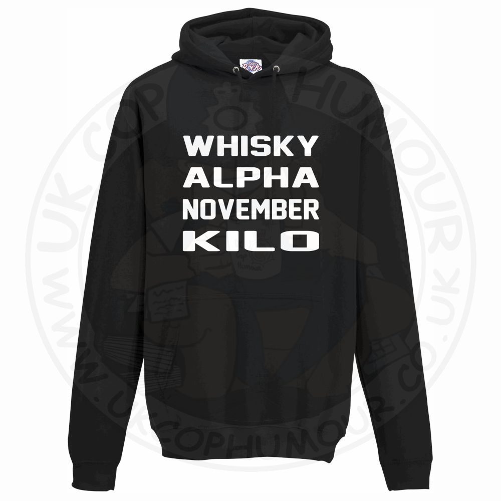 Unisex Whiskey Alpha November Kilo Hoodie - Image 3
