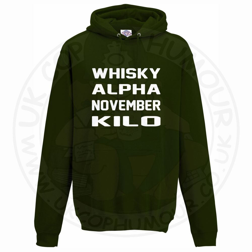 Unisex Whiskey Alpha November Kilo Hoodie - Image 4