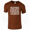 Mens November Uniform Mike Papa Tango Yankee T-Shirt - Image 4