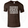 Mens November Uniform Mike Papa Tango Yankee T-Shirt - Image 5